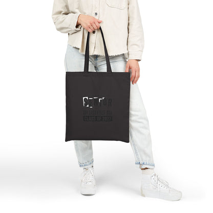 Senior Class of 2027 Cotton Tote — "Officially a Senior" Graduation Tote Bag