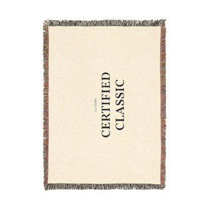 Certified Classic Woven Blanket