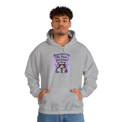 Respecting My Peace hoodie | Meditation Cat illustration, purple graphic