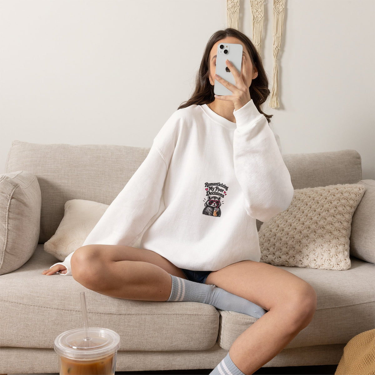 French Bulldog ‘Rescued Is My Favorite Breed’ Crewneck Sweatshirt