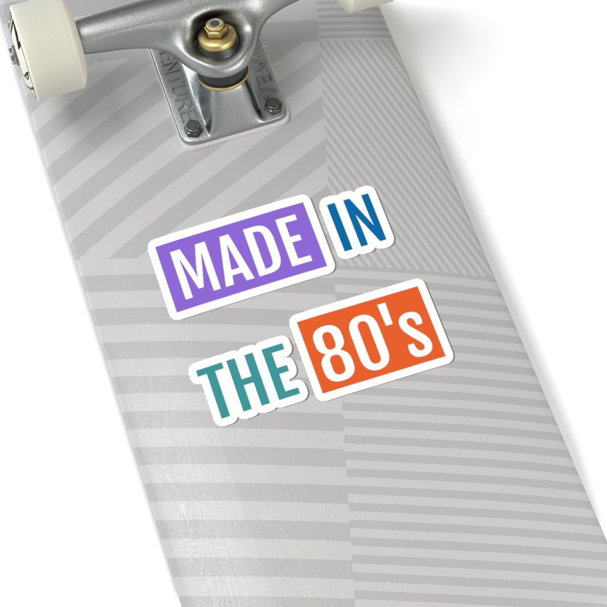 Made in the 80's Sticker — Retro 80s Vintage Decal