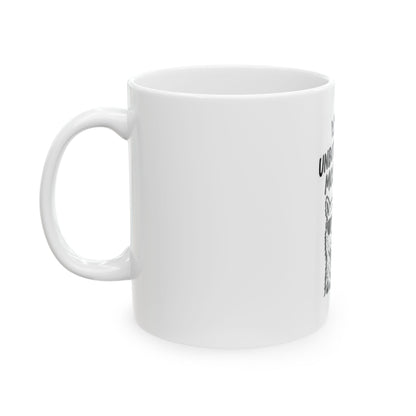 Unbothered Mostly Llama Mug | Ceramic Coffee Cup 11oz 15oz