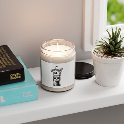 Unbothered Mostly Llama Candle | Soy Candle 9oz