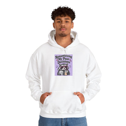 Respecting My Peace hoodie | Meditation Cat illustration, purple graphic