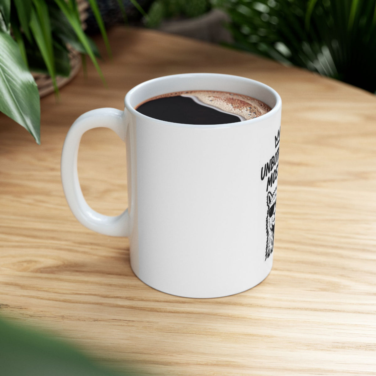 Unbothered Mostly Llama Mug | Ceramic Coffee Cup 11oz 15oz