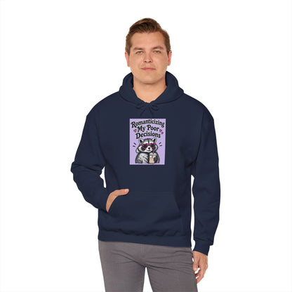 Respecting My Peace hoodie | Meditation Cat illustration, purple graphic