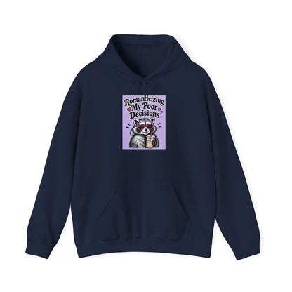 Respecting My Peace hoodie | Meditation Cat illustration, purple graphic