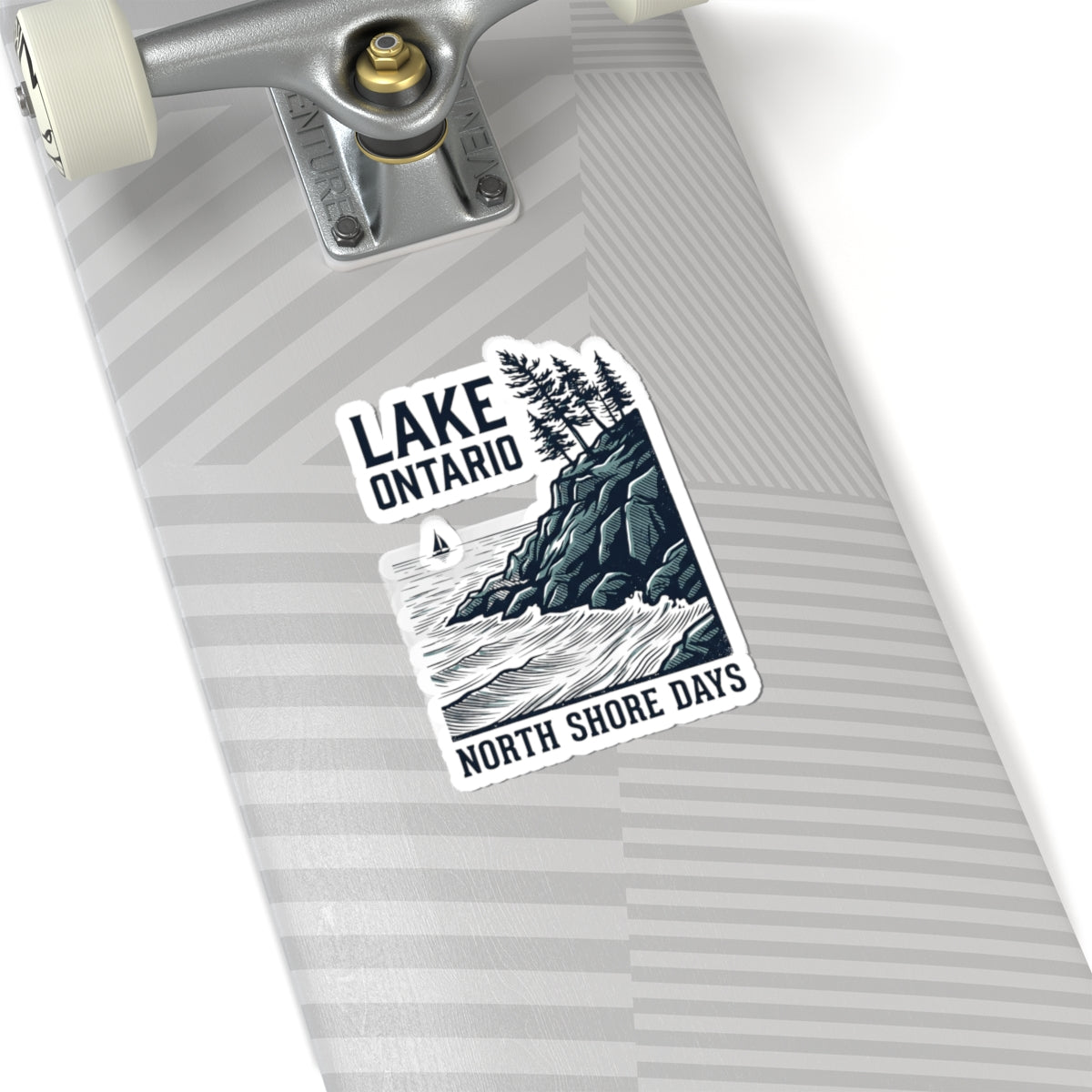 Lake Ontario North Shore sticker | Scenic lake decal, nautical outdoors
