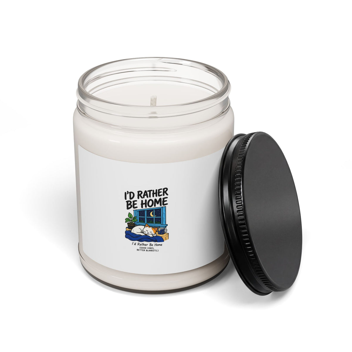 I'd Rather Be Home Scented Soy Candle — 9oz Cozy Home Fragrance