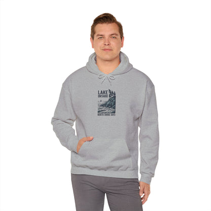 Lake Ontario North Shore Days hoodie | vintage lakeside nature graphic