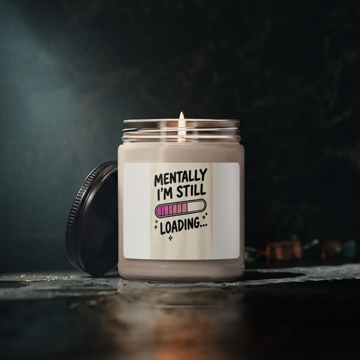 I'm Still Loading Progress Bar Candle | Scented Soy Candle 9oz