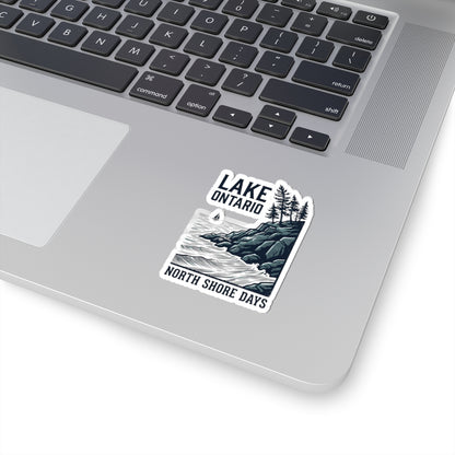 Lake Ontario North Shore sticker | Scenic lake decal, nautical outdoors