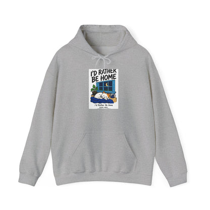 Cozy Camper Hoodie - "I'd Rather Be Home" RV Camping Sweatshirt