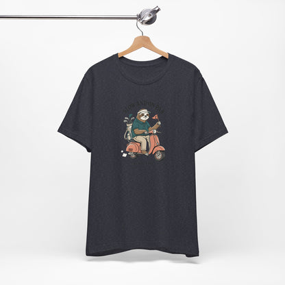 Slow and On Par Sloth Golfer T-Shirt