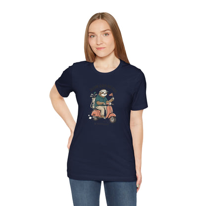 Slow and On Par Sloth Golfer T-Shirt