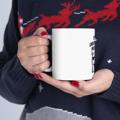 Unbothered Mostly Llama Mug | Ceramic Coffee Cup 11oz 15oz