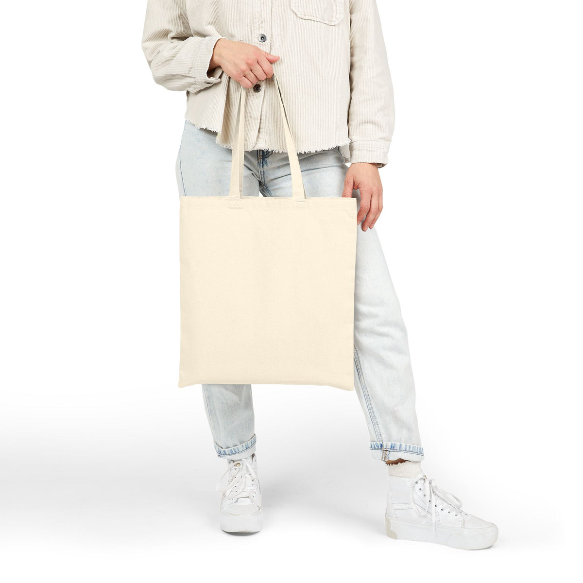 Senior Class of 2027 Cotton Tote — "Officially a Senior" Graduation Tote Bag