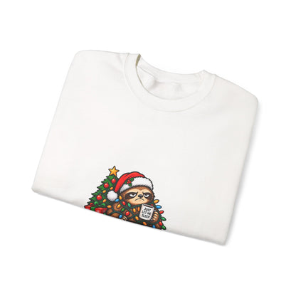 Holiday Sweatshirt - Festive Against My Will Christmas Crewneck