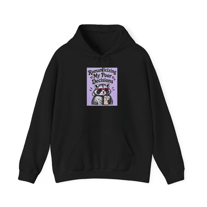 Respecting My Peace hoodie | Meditation Cat illustration, purple graphic