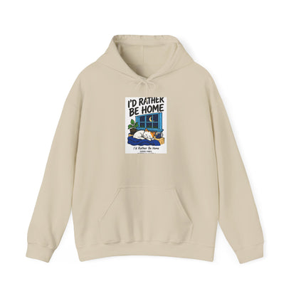 Cozy Camper Hoodie - "I'd Rather Be Home" RV Camping Sweatshirt