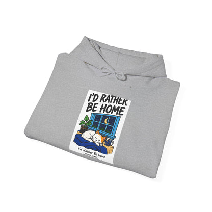 Cozy Camper Hoodie - "I'd Rather Be Home" RV Camping Sweatshirt