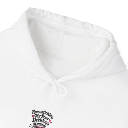 Raccoon Mama Hoodie – "Mama Bear? Mama Raccoon?" Cute Motherhood Graphic Hooded Sweatshirt