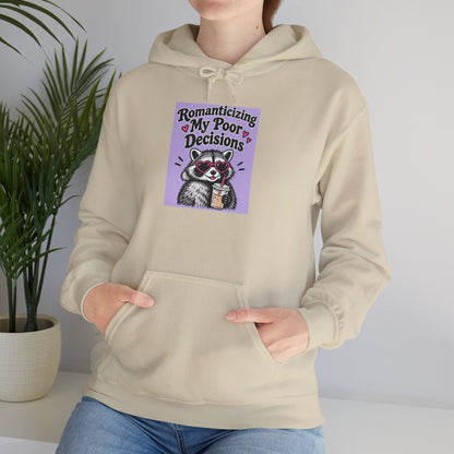 Respecting My Peace hoodie | Meditation Cat illustration, purple graphic