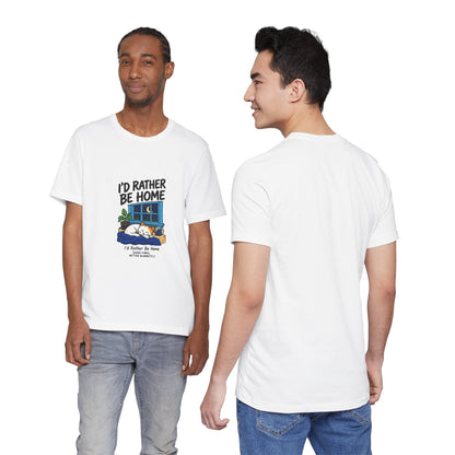 I'd Rather Be Home T-Shirt — Cozy Homebody Graphic Tee