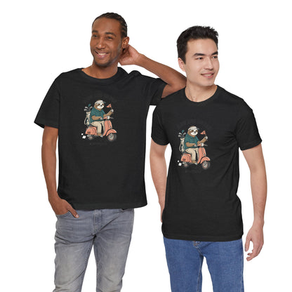 Slow and On Par Sloth Golfer T-Shirt