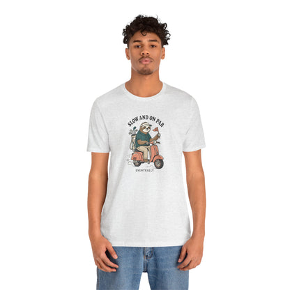 Slow and On Par Sloth Golfer T-Shirt