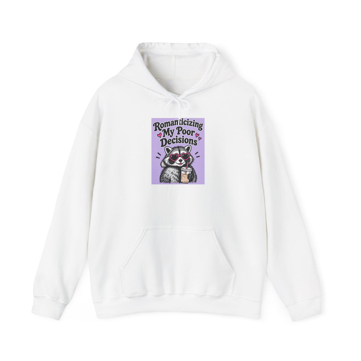 Respecting My Peace hoodie | Meditation Cat illustration, purple graphic