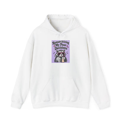 Respecting My Peace hoodie | Meditation Cat illustration, purple graphic