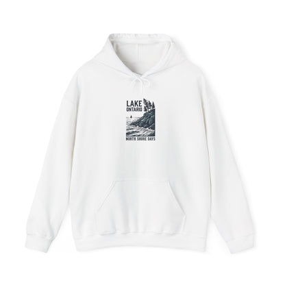 Lake Ontario North Shore Days hoodie | vintage lakeside nature graphic
