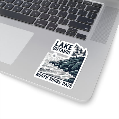 Lake Ontario North Shore sticker | Scenic lake decal, nautical outdoors